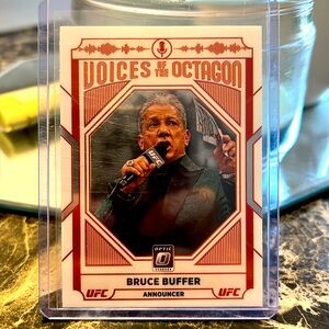 Bruce Buffer Optic Sports Card